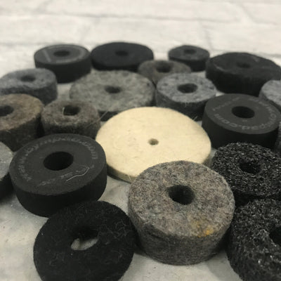 Assorted Felt & Foam Cymbal Pads (21 count)