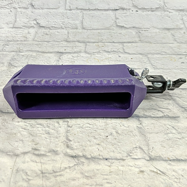 LP Latin Percussion Guiro Jam Block Purple Evolution Music