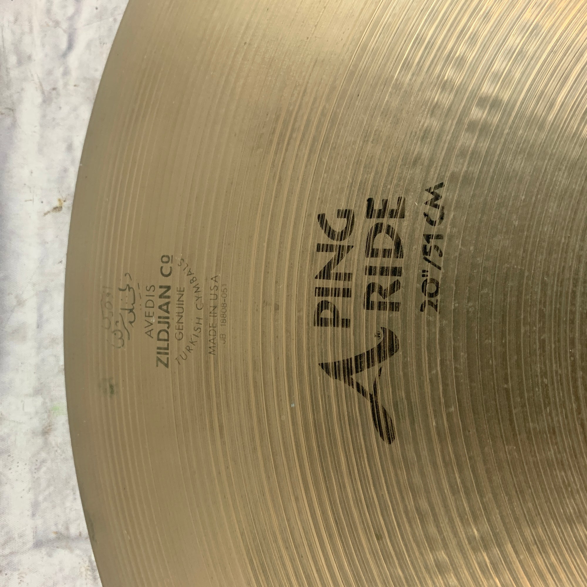 Zildjian 20 Avedis Ping Ride Ride Cymbal