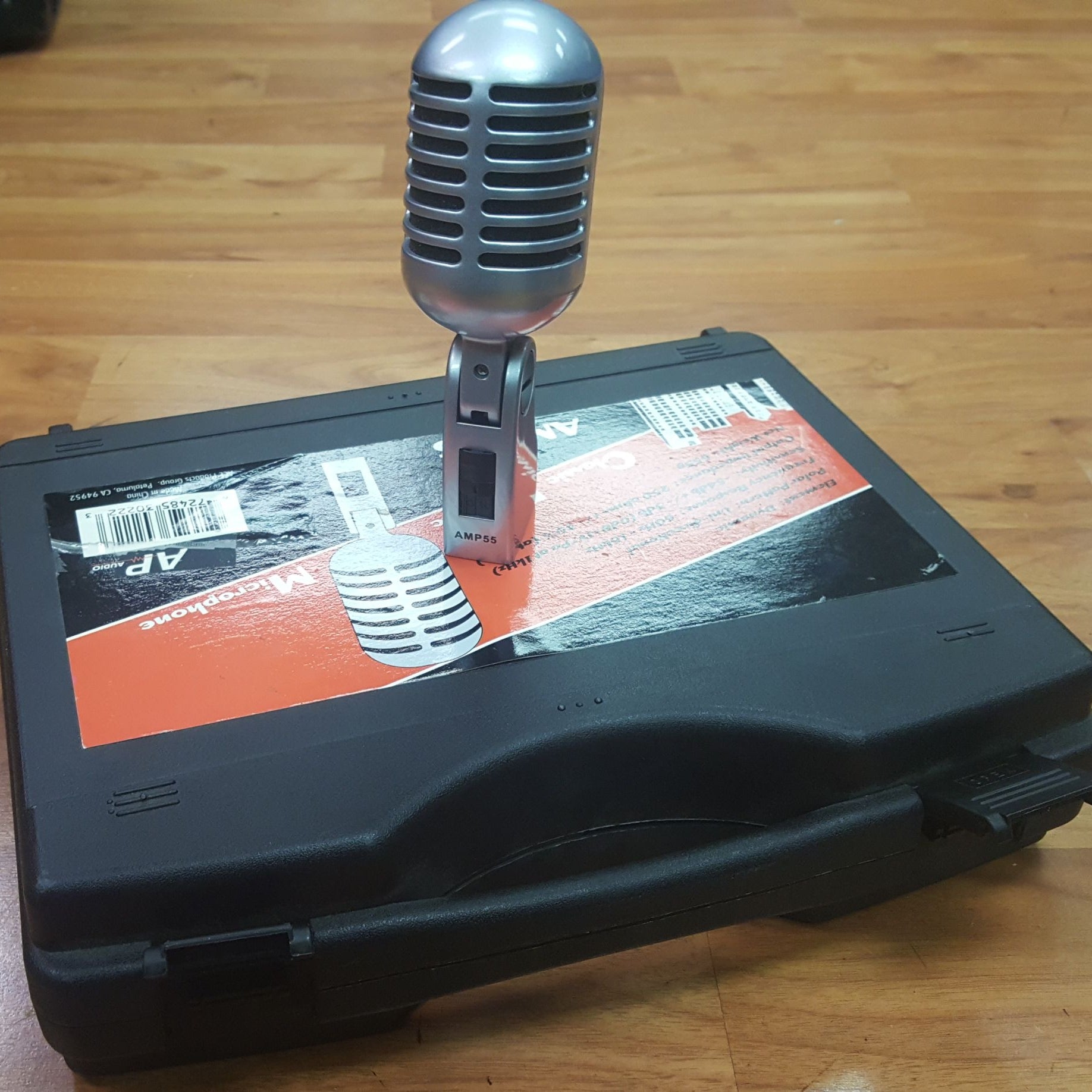 AP Audio AMP55 Microphone w Case