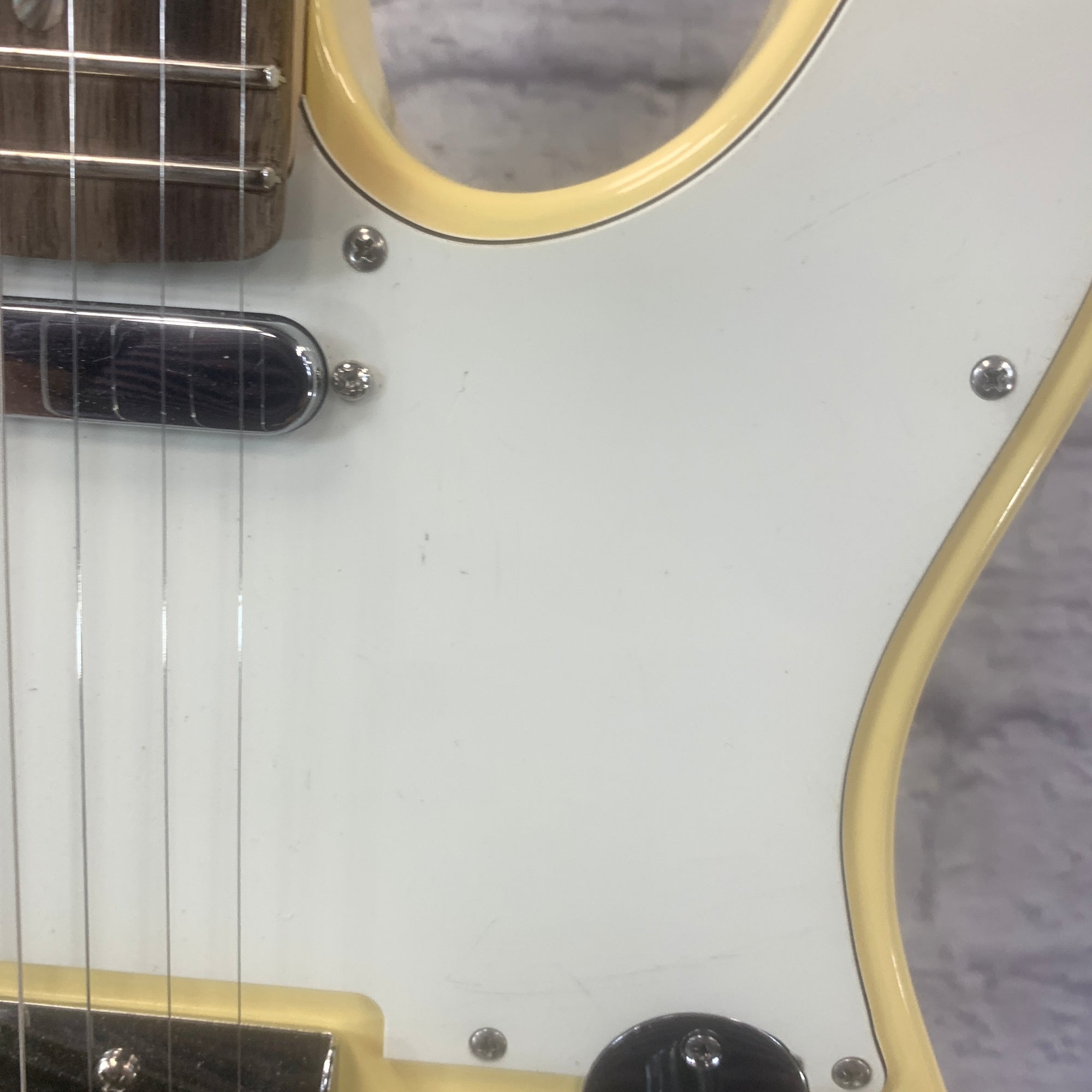 Unknown Partscaster Tele Cream Electric Guitar