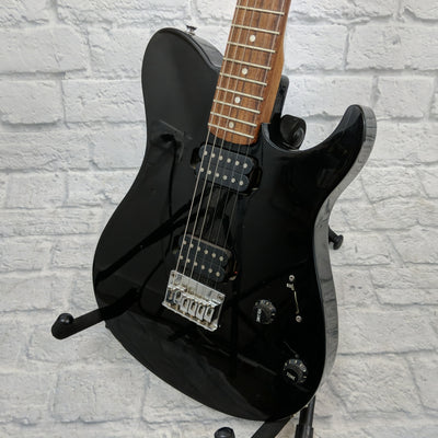 Vintage Samick Tele Style Electric Guitar Black