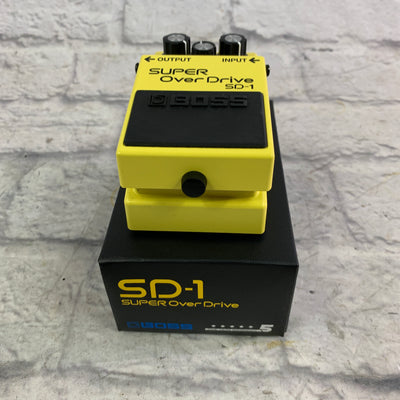 Boss SD-1 Super Overdrive Overdrive Pedal