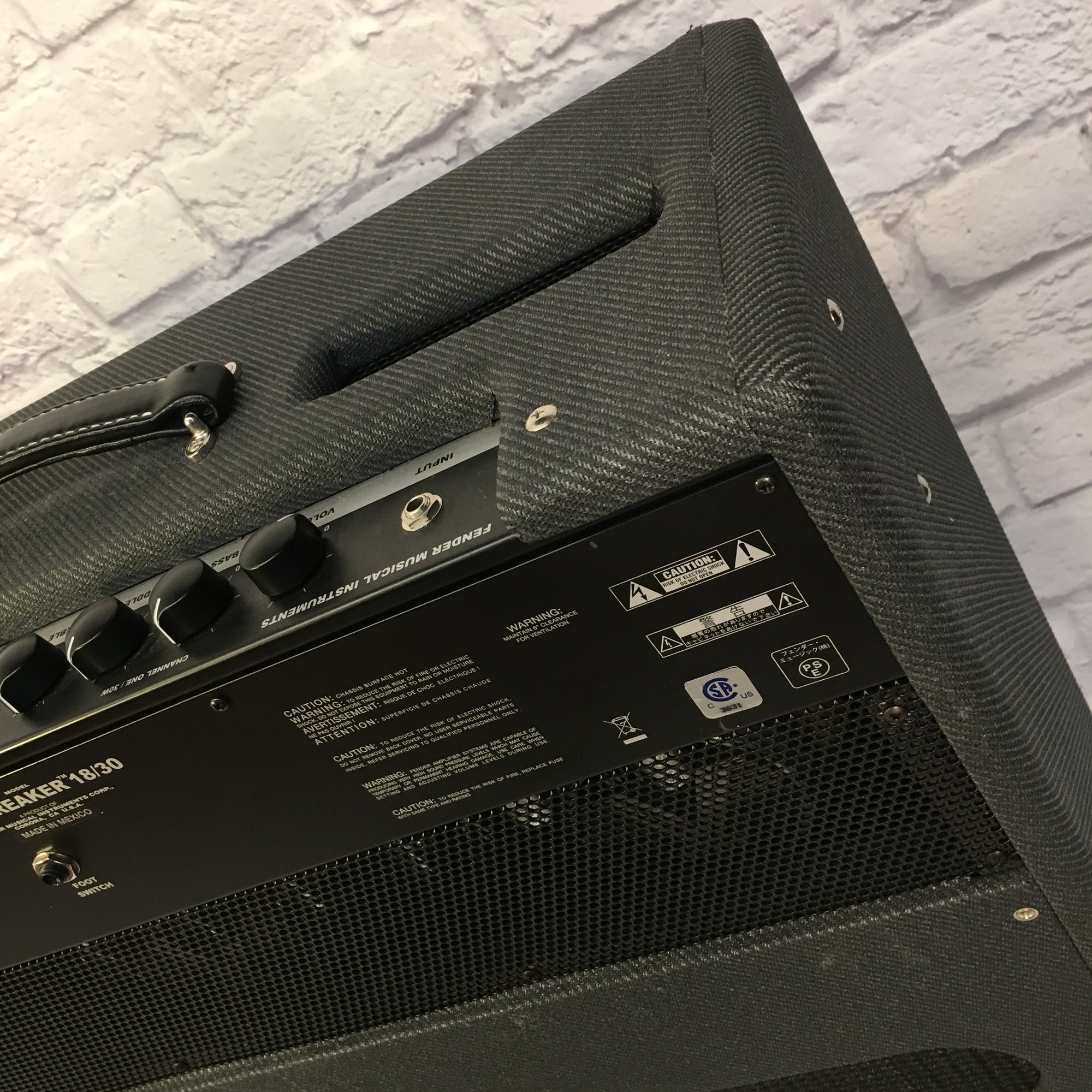 Fender Bassbreaker 18/30 212 Tube Combo Amplifier