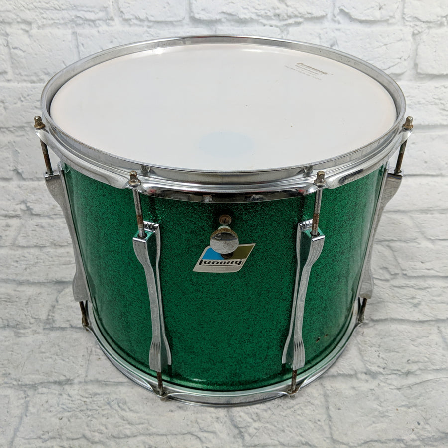 Ludwig 3 Ply Green Sparkle 15x12 Rack Tom