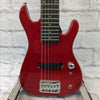 Synsonics 7010S 1980s Red Travel Guitar