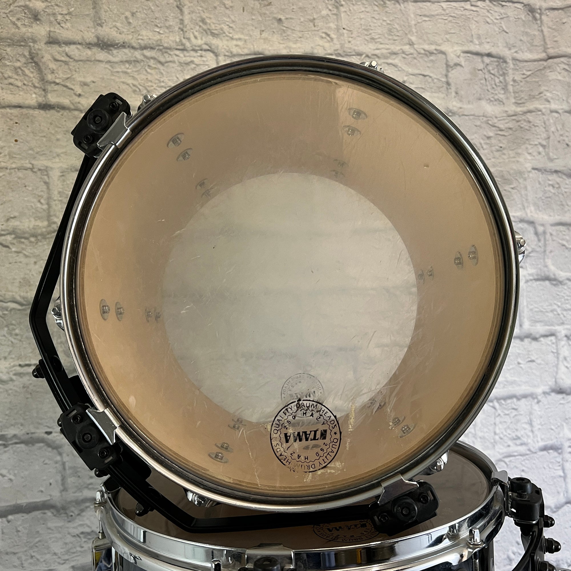 Tama Rockstar 4pc 22-16-13-12 Drum Kit - Pewter Wrap