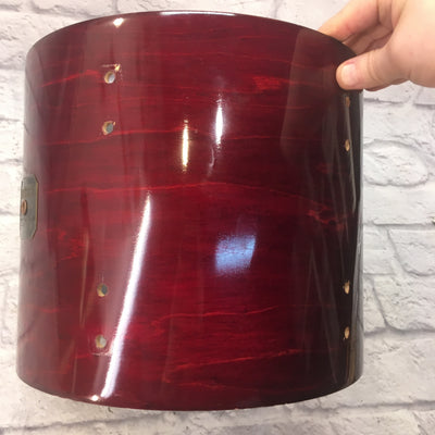 Gretsch 12x10 Deep Red Rack Tom Drum Shell
