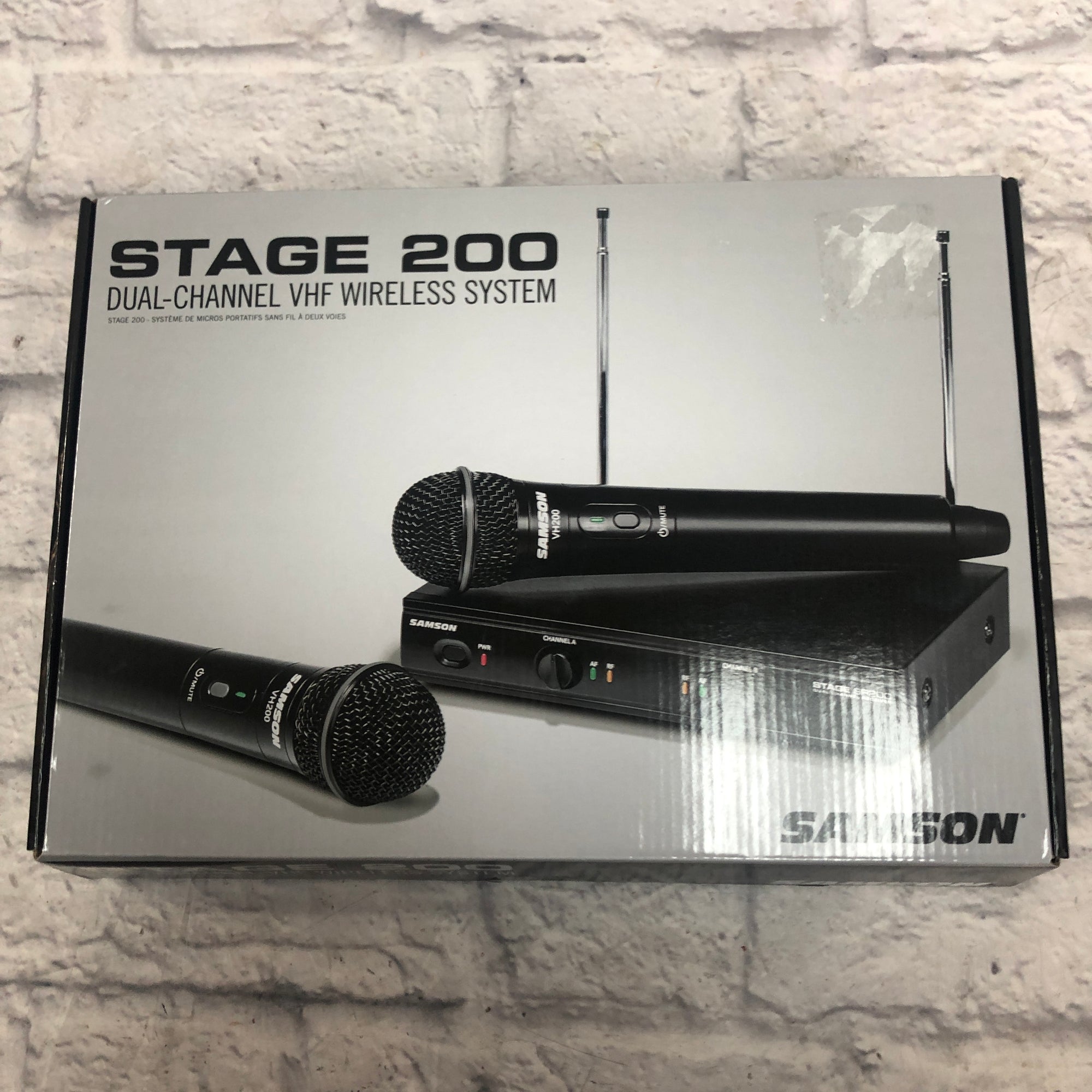 Samson Stage 200 Dual-Channel VHF Wireless System