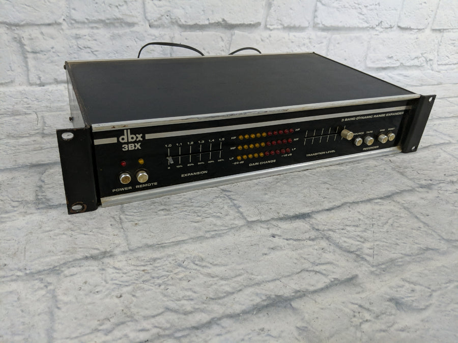 Vintage DBX 3BX 3 Band Dynamic Range Extender 1970s