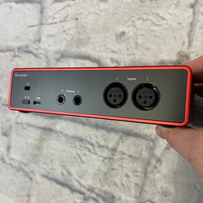 Focusrite Scarlett 2i2 4th Generation USB C Interface