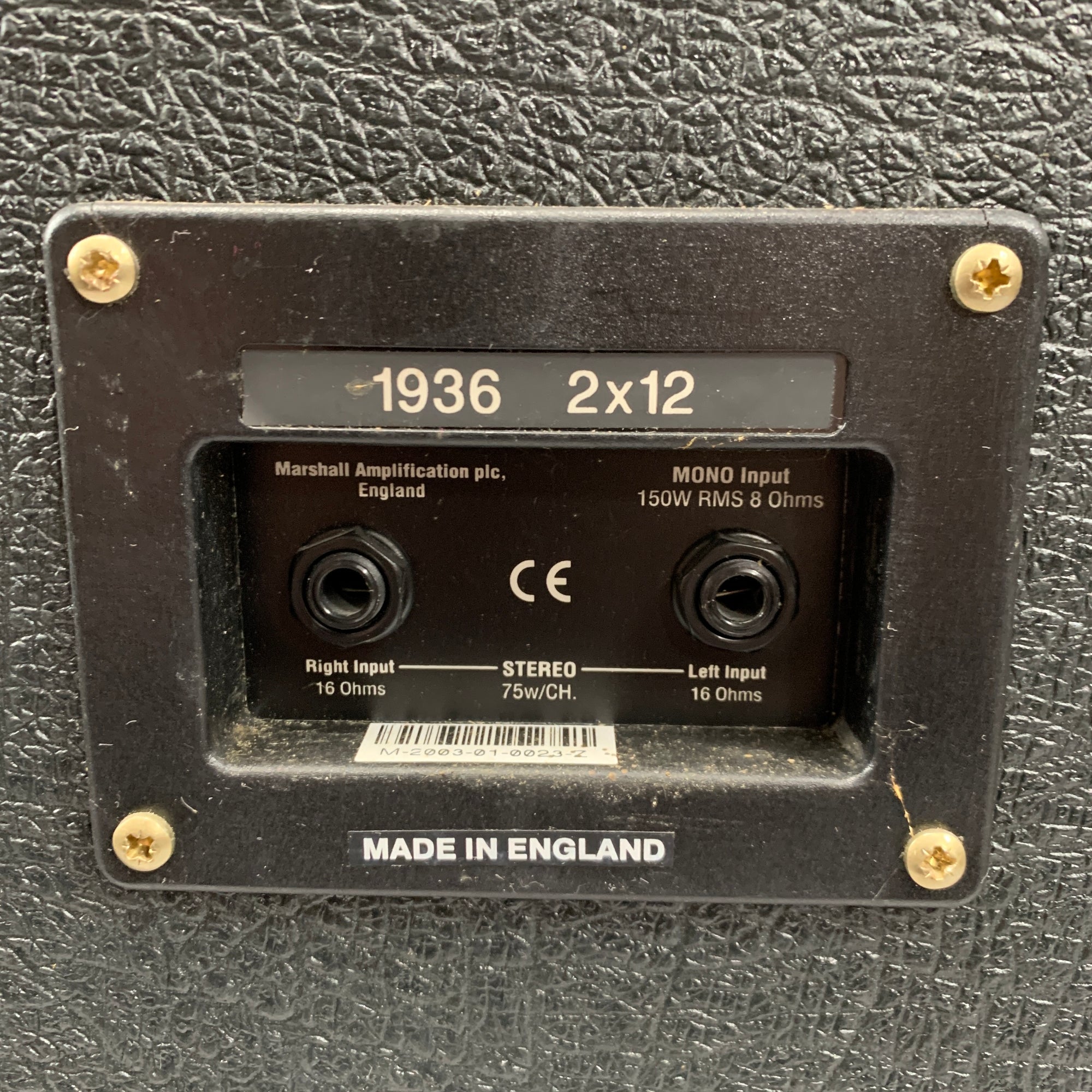 Marshall 1936 2x12 Guitar Cabinet