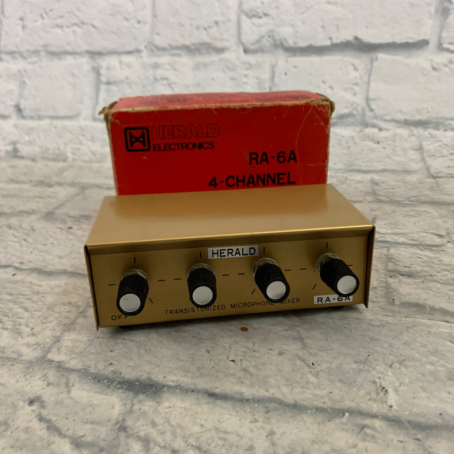 Herald RA-6A Passive Microphone Mixer