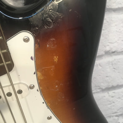 Squier Stratocaster Affinity Series Left-Handed Electric Guitar Sunburst