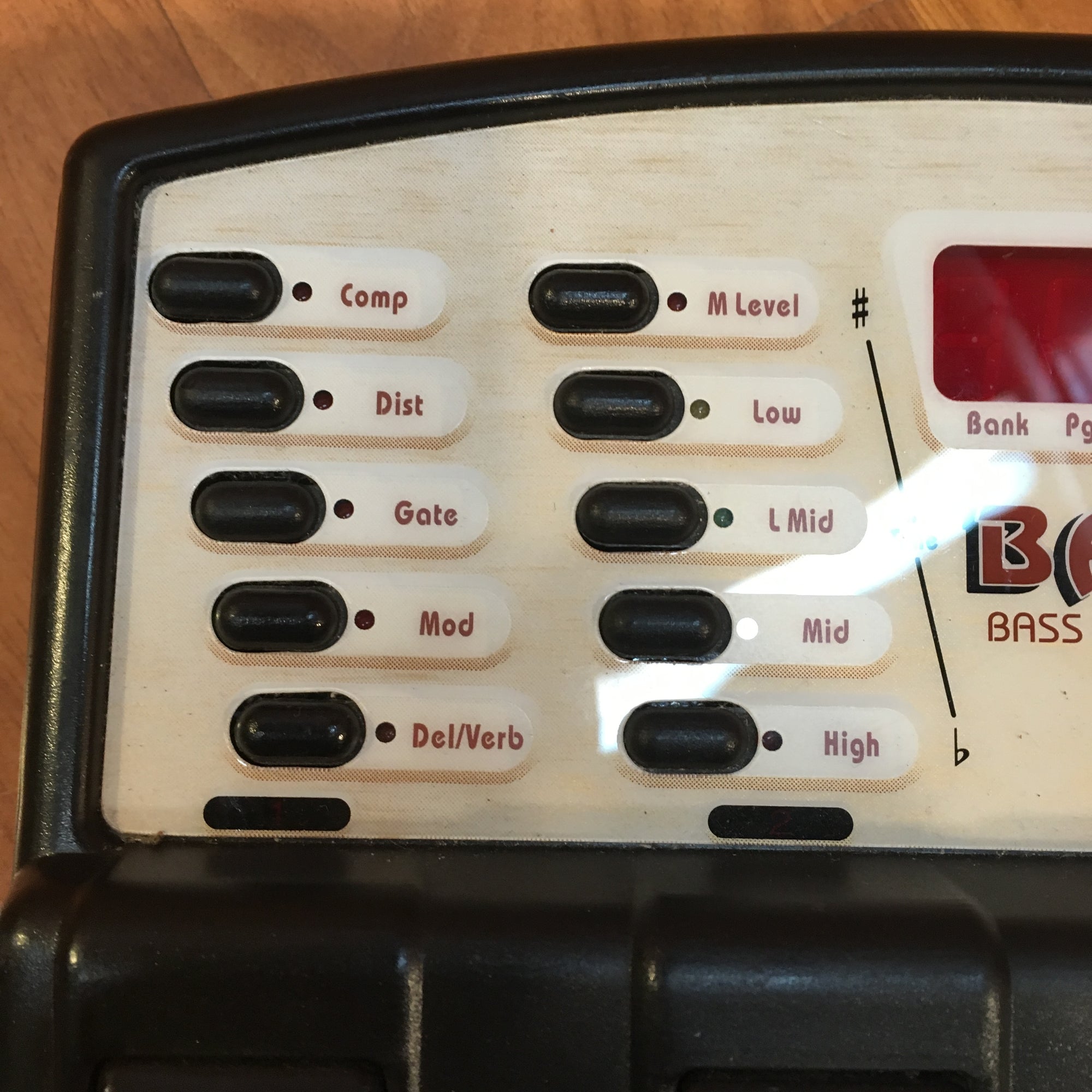 DOD BassTEC Bass Preamp FX Processor