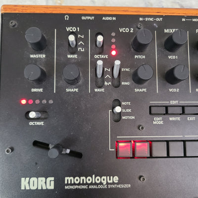 Korg Monologue Monophonic Analog Synthesizer
