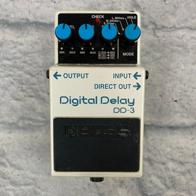 Boss DD-3 Delay (Black & Silver Taiwan)