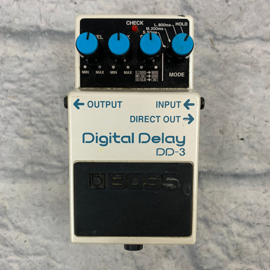 Boss DD-3 Delay (Black & Silver Taiwan)
