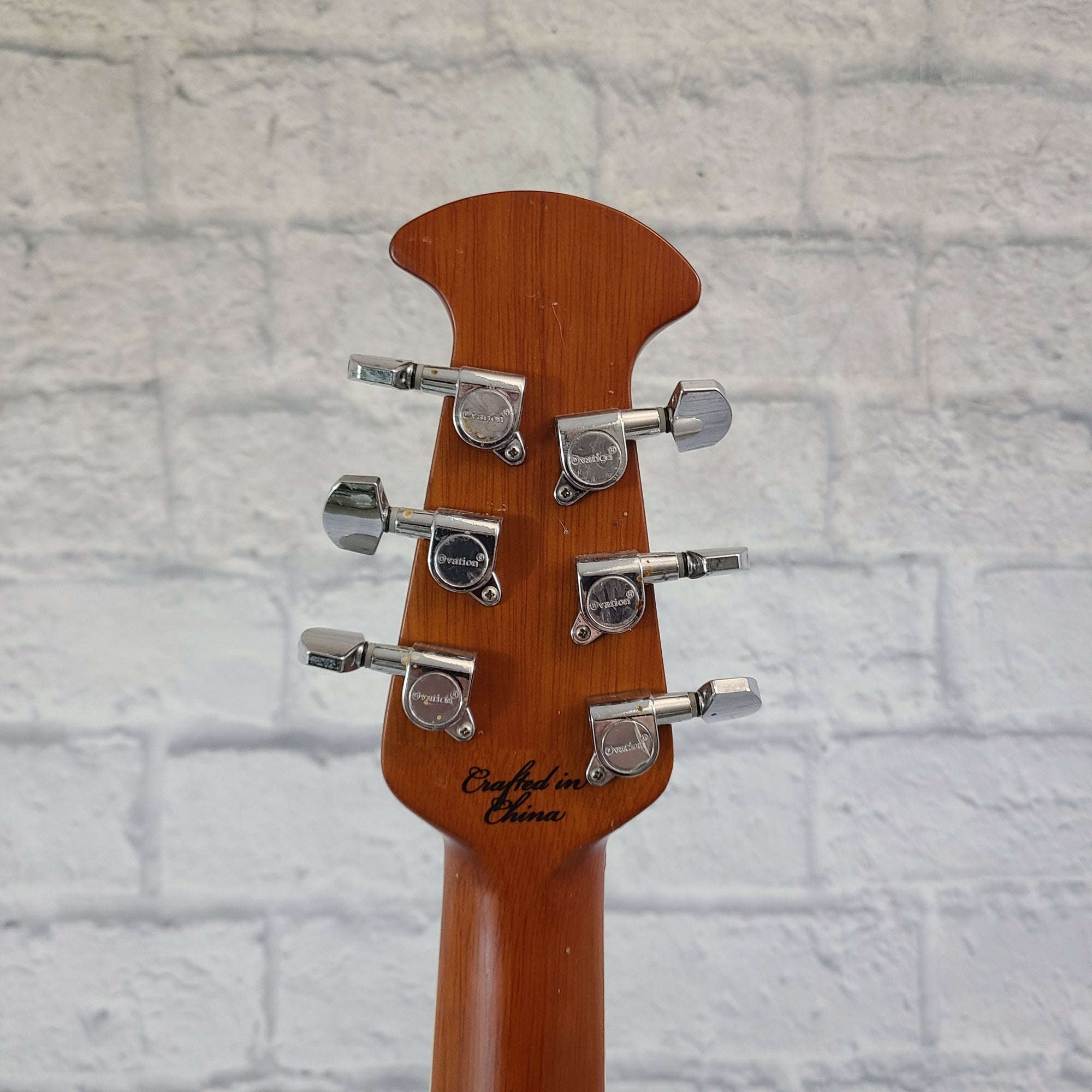 Ovation CS28-RR Ruby Red Acoustic/Electric Guitar