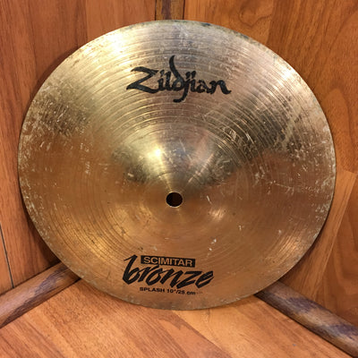 Zildjian 10in Scimitar Bronze Splash Cymbal