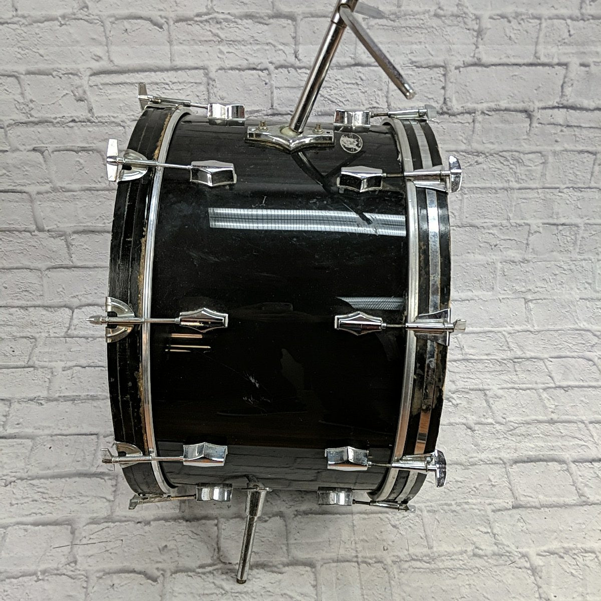 Fibes Vintage 1970s Crystalite 24 Bass Drum