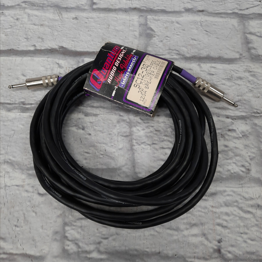 Quantum SC12-30 30' 12 GA Speaker Cable