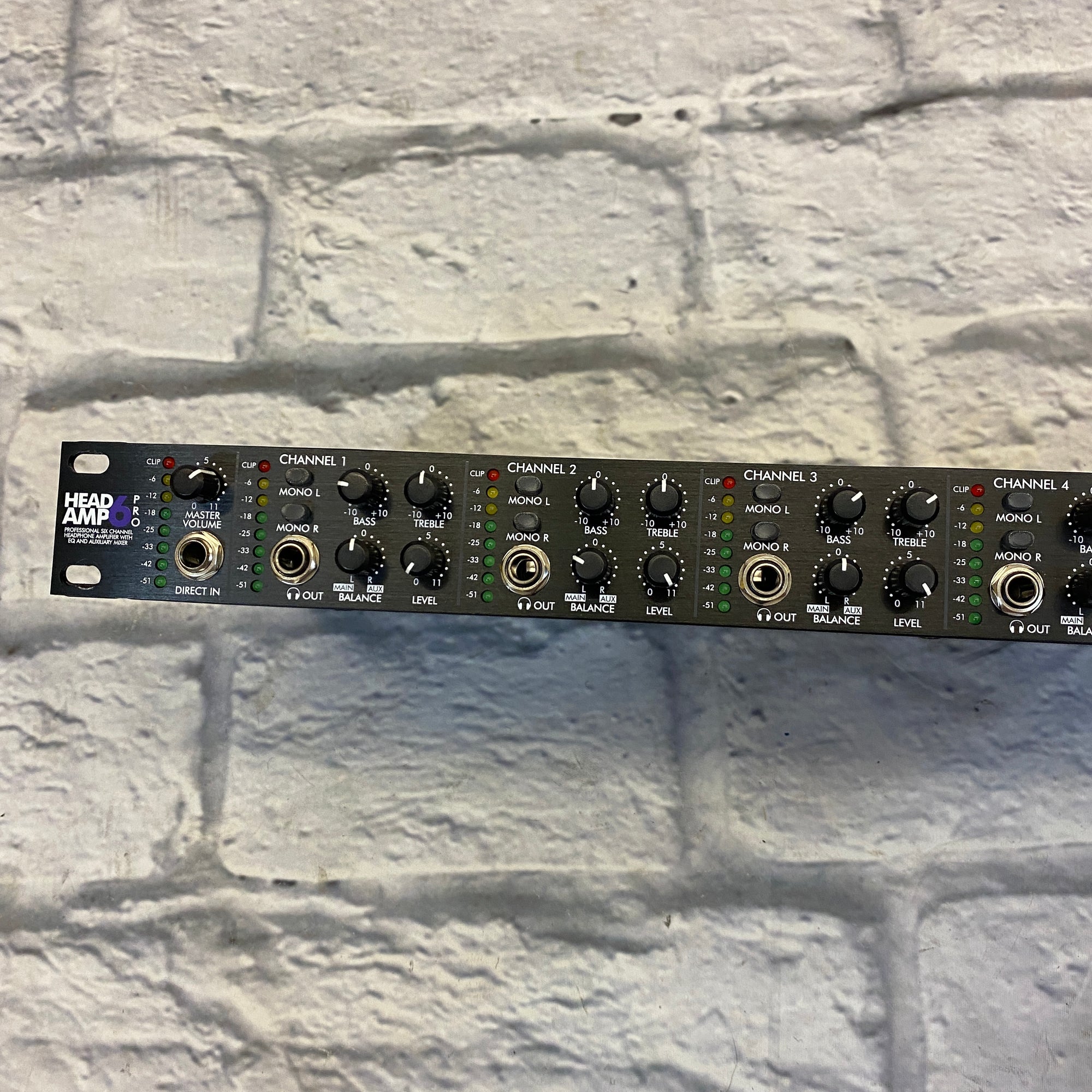 Art Head Amp 6 Headphone Amp Rack Unit