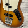 Fender American Performer Mustang Sunburst 4 String Bass Guitar