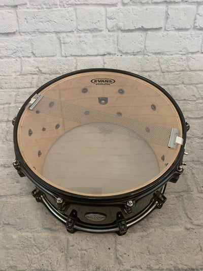 Mapex MPX 8" x 14" Maple Snare - Transparent Black