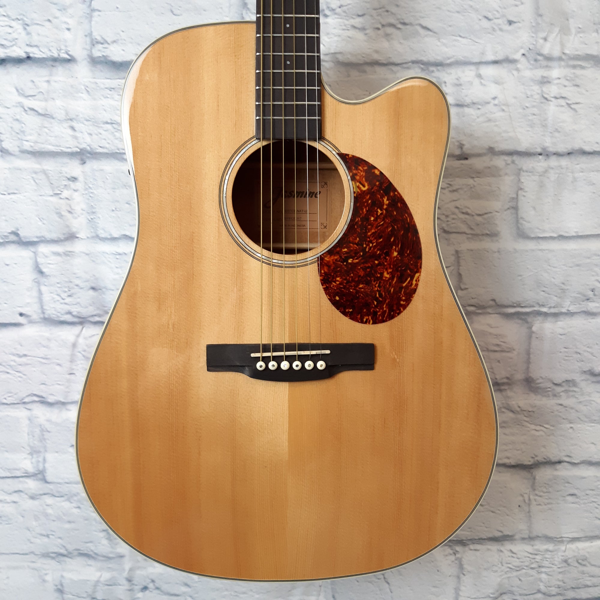 Jasmine JD37CE-NAT-U Acoustic Electric Guitar