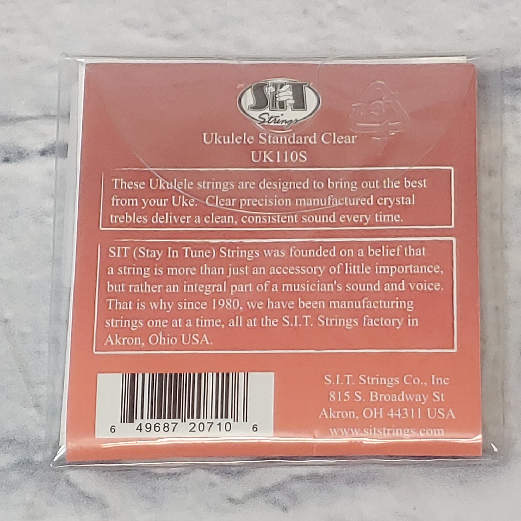 SIT Strings Clear Nylon Ukulele Strings