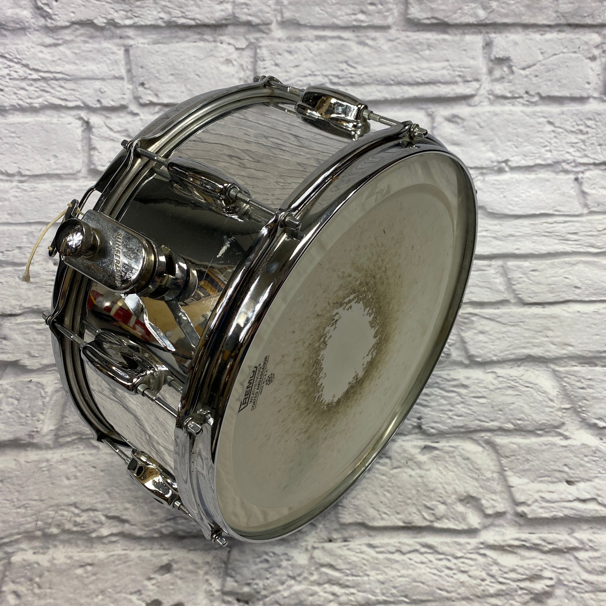 1970s Slingerland 6x14 Steel Over Wood Snare