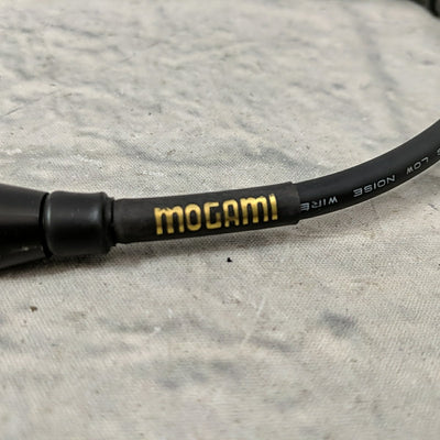 Mogami Gold 10" Instrument Cable With Right Angle Connectors
