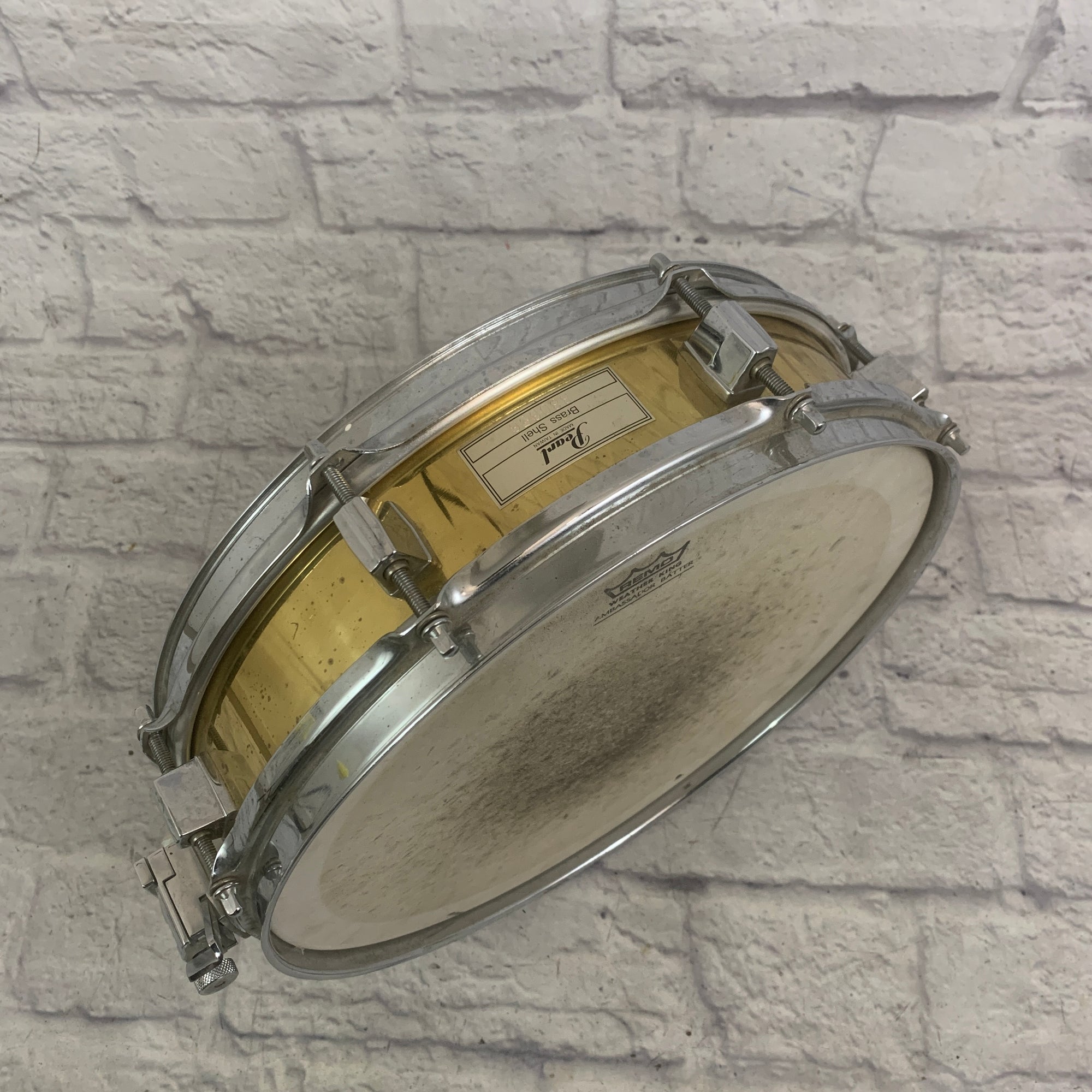 Pearl 3.5x14 Brass Piccolo Snare Drum