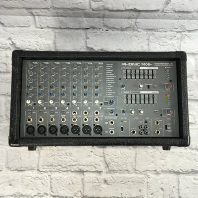 Phonic 740 Plus Powerpod Plus 2x220 Powered Mixer