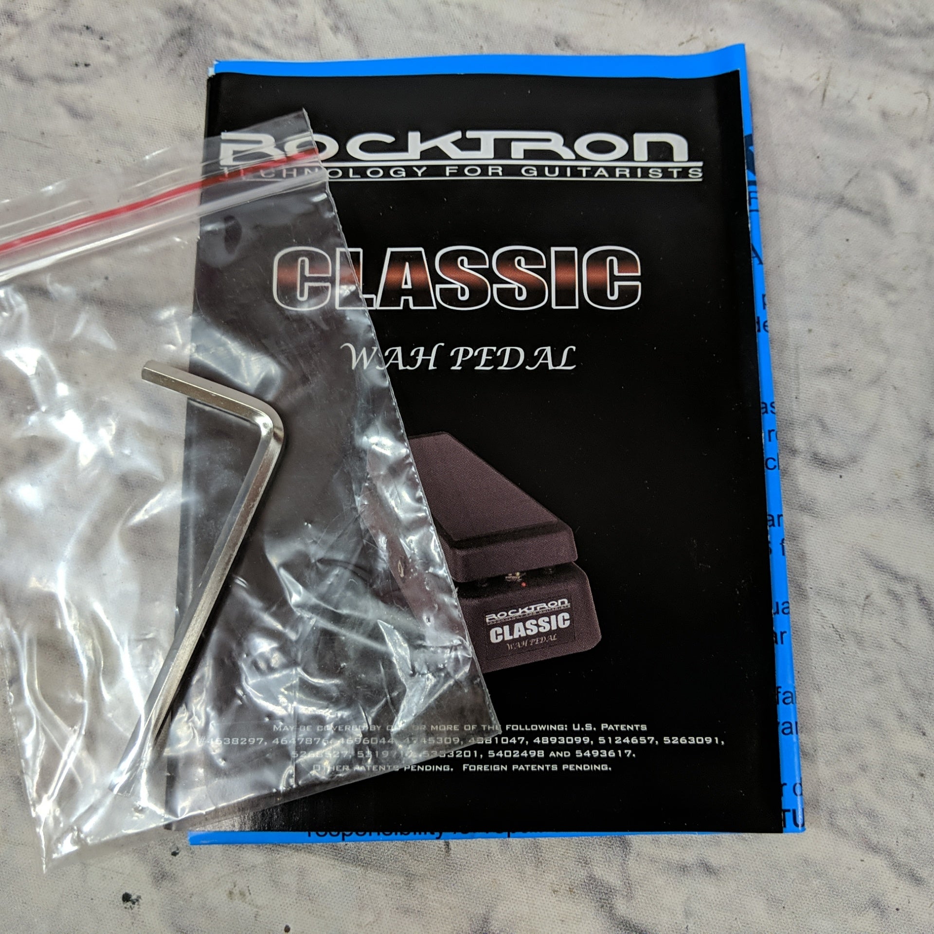Rocktron Classic Wah Pedal - New Old Stock!