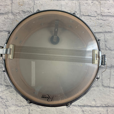 Vintage 1967 Slingerland Gene Krupa 14x5.5 Snare - White Marine Pearl