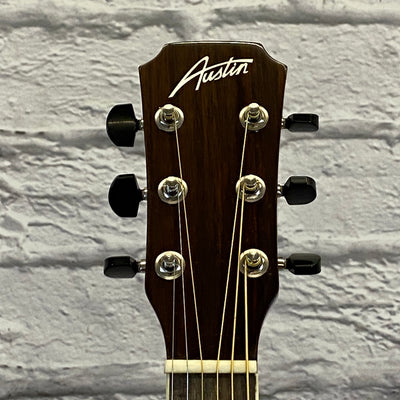 Austin AA40-DL Left Handed Acoustic Guitar | As-is