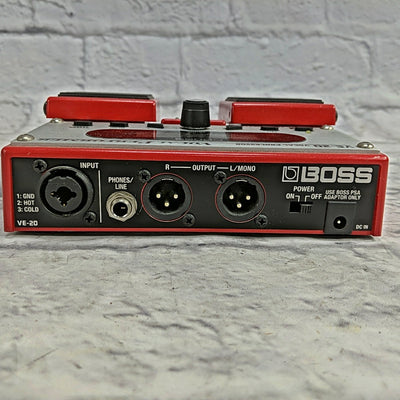 Boss VE-20 Vocal Performer Vocal Effect Pedal with Power Supply