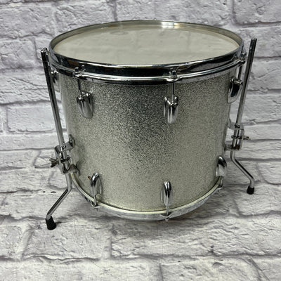 Slingerland 20 12 14 1960s Drum Kit - Silver Sparkle