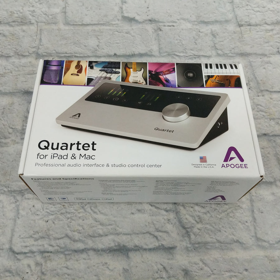 Apogee Quartet 4x8 USB Audio Interface for Mac and iOS