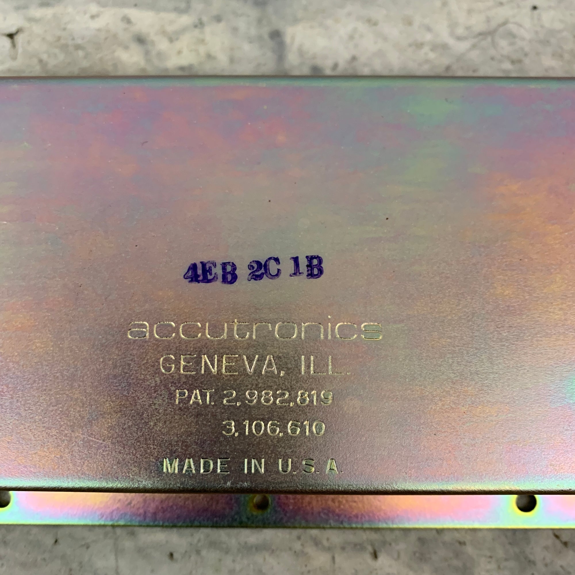 Accutronics 4EB2C1B Reverb Tank
