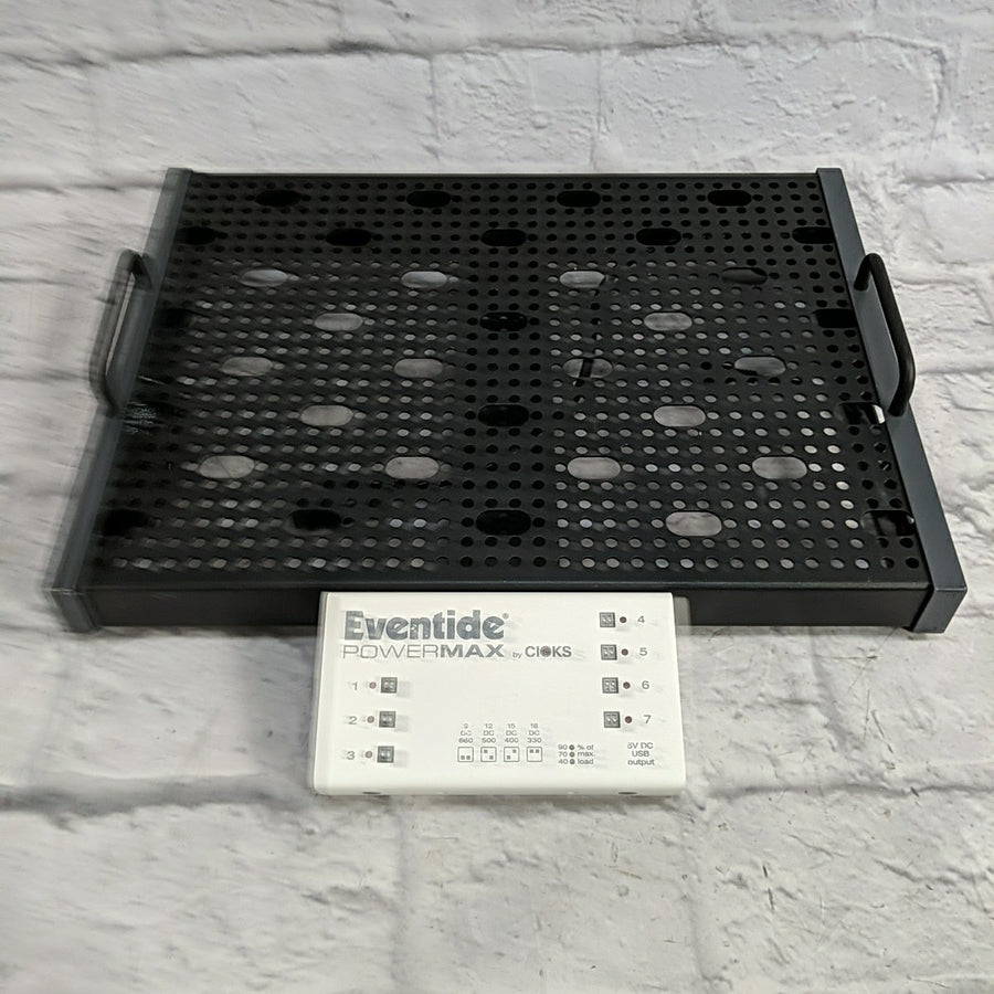 Temple Pedalboard with Eventide CIOKS Power Supply & LED Strip