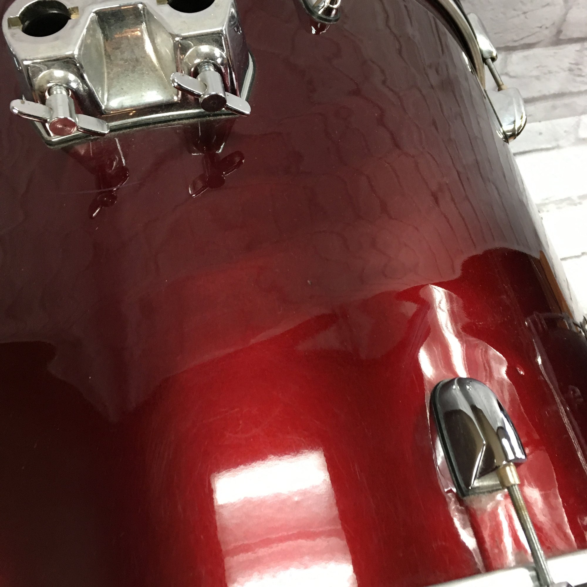 PDP 4pc Drum Set, Red Wine