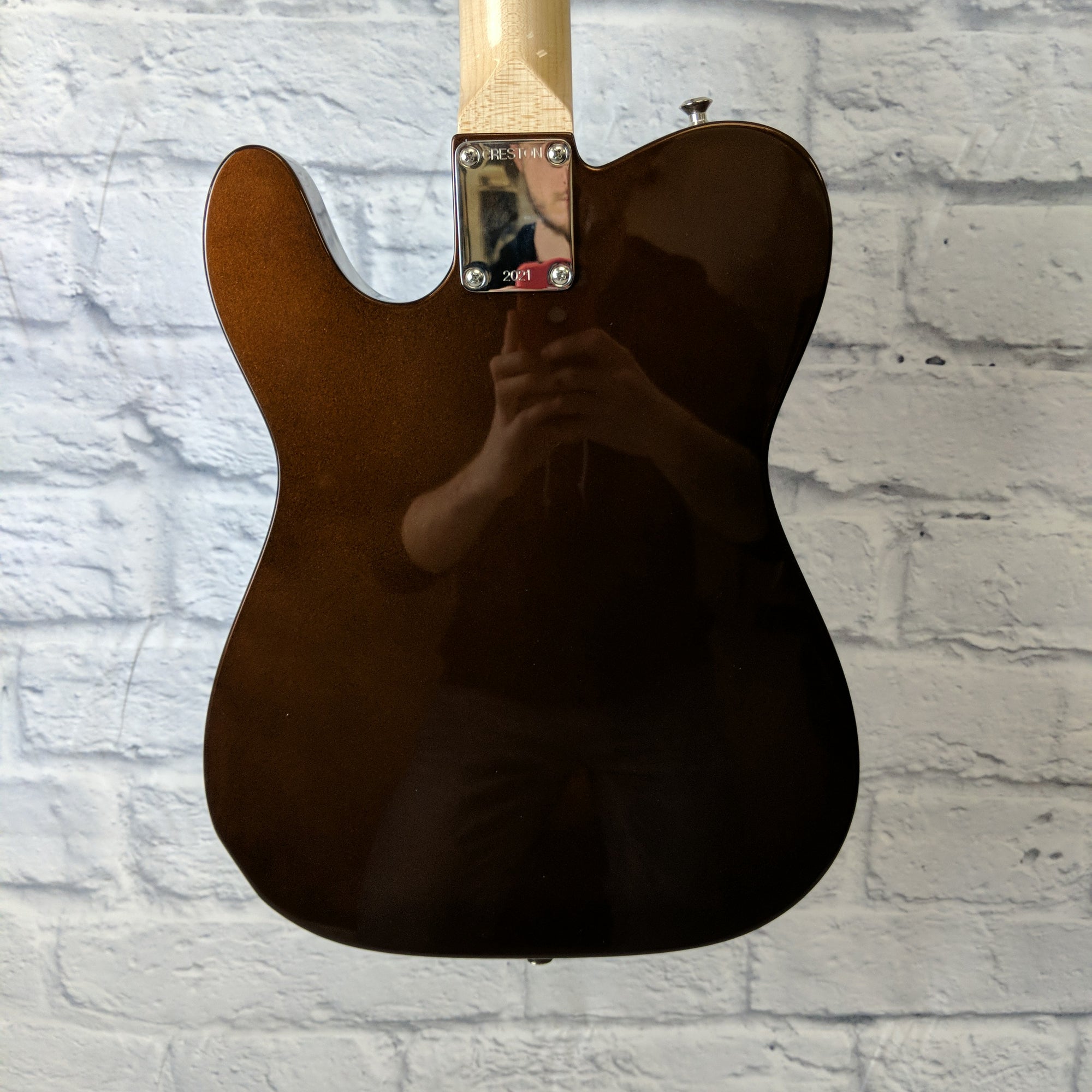 Creston Custom Built Thinline Tele Electric Guitar