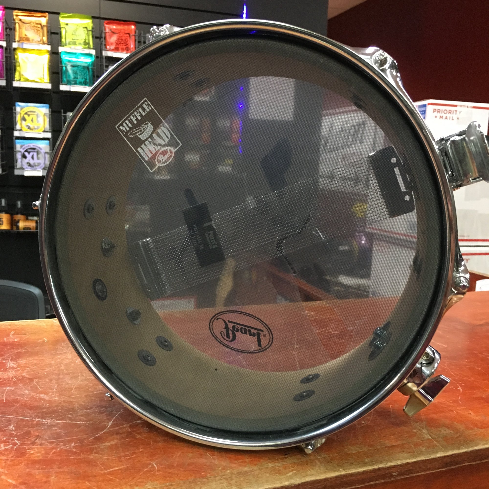 Pearl M80 Snare Drum with Mesh Heads