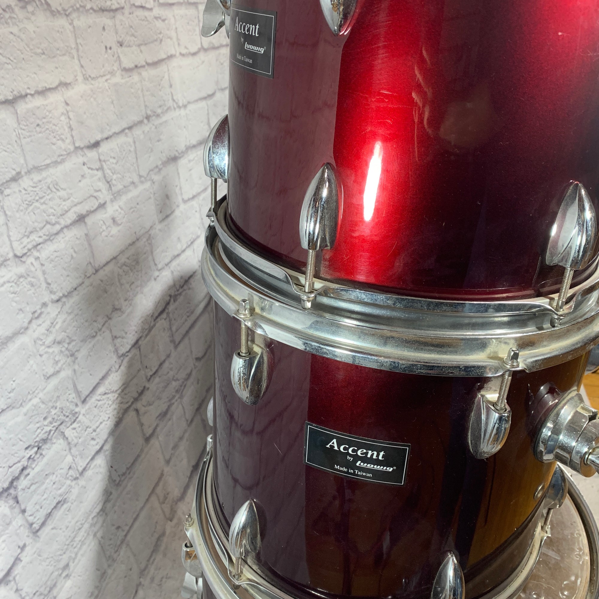 Ludwig Accent 4 Piece Drum Kit