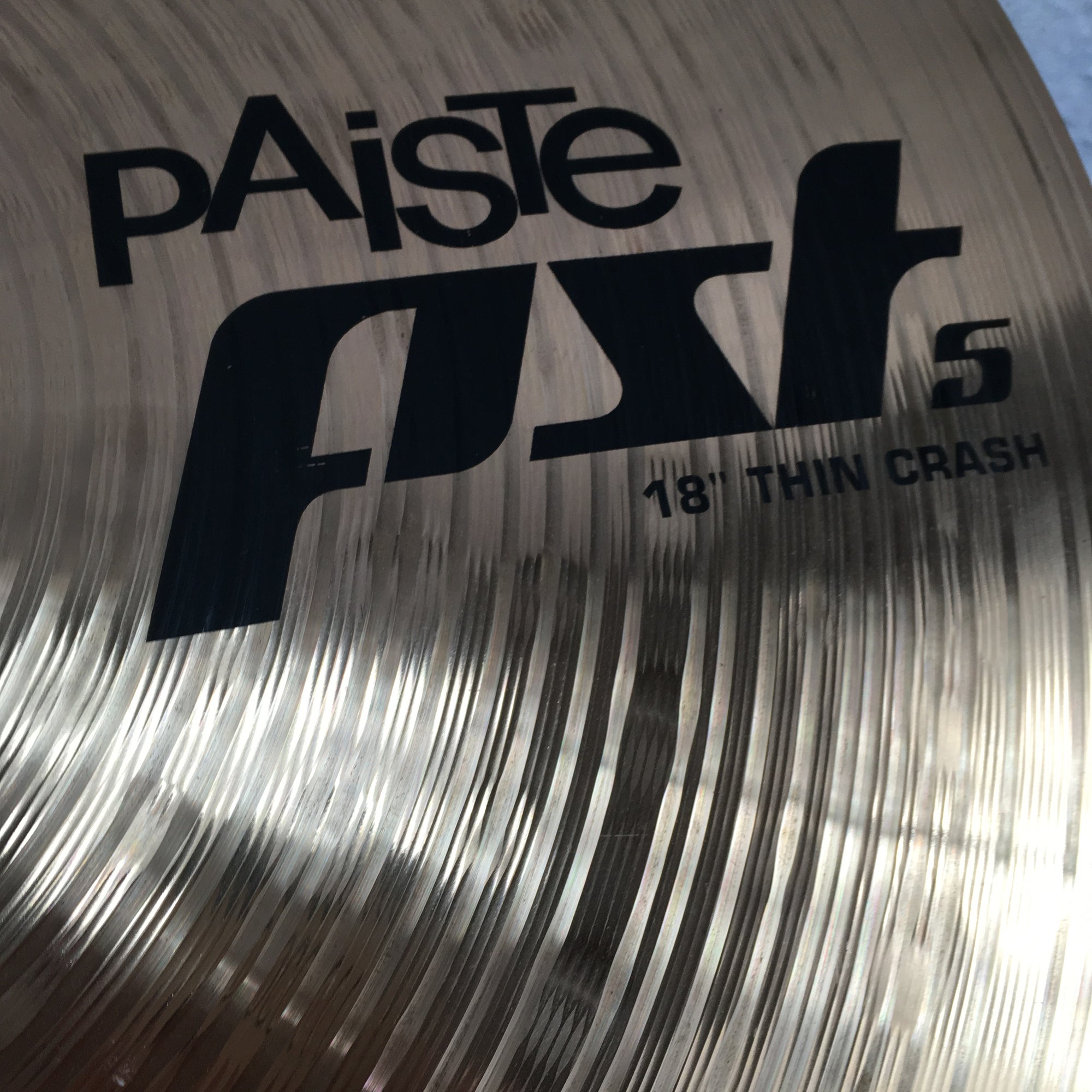 Paiste 18in PST5 Thin Crash Cymbal