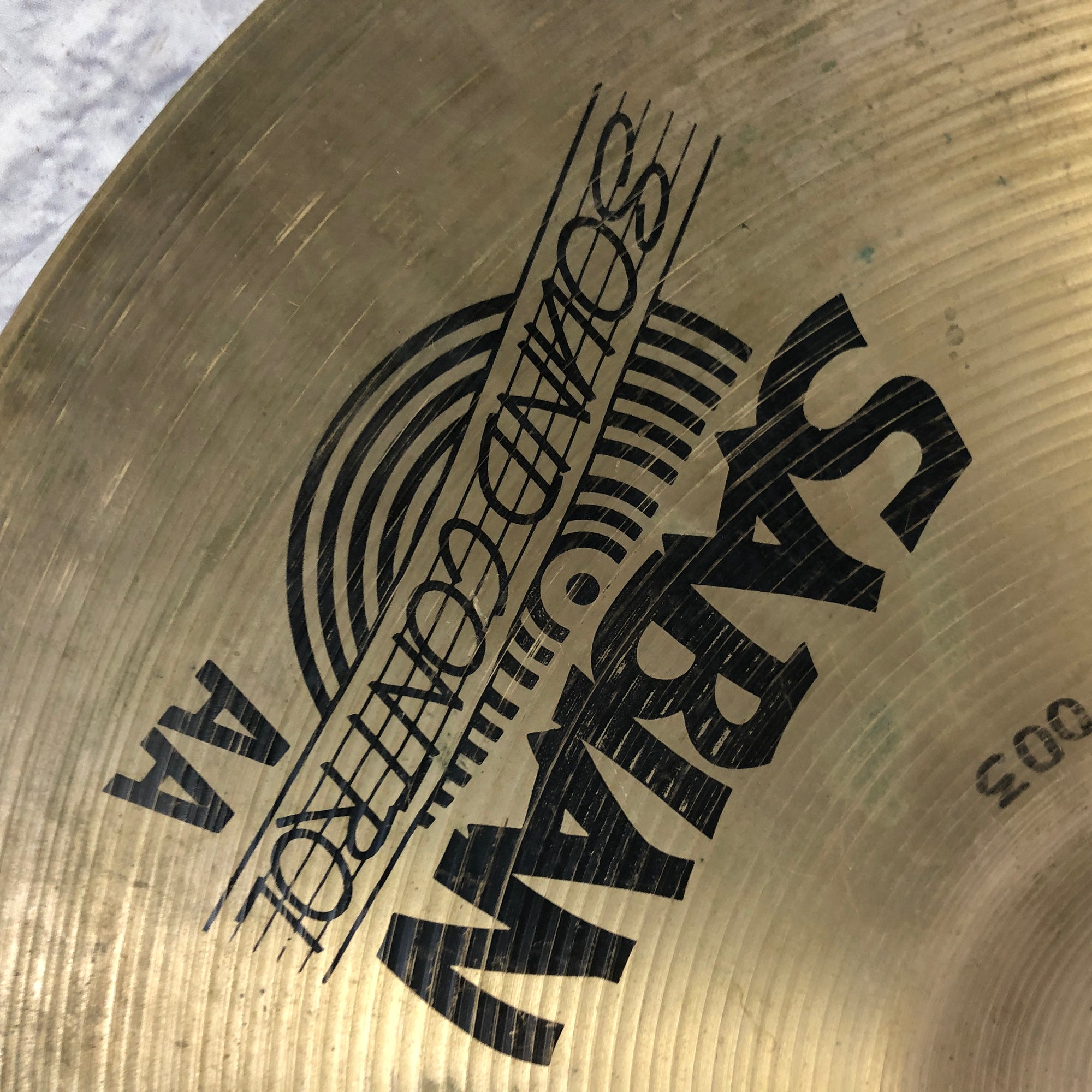 Sabian 20 Sound Control AA - Keyholed Ride Cymbal