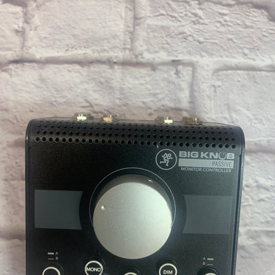 Mackie Big Knob Passive Monitor Controller